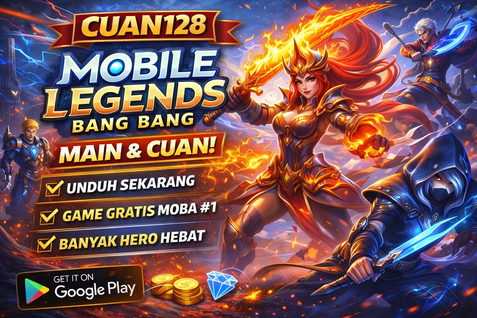 Pahlawan CUAN128 di Mobile Legends